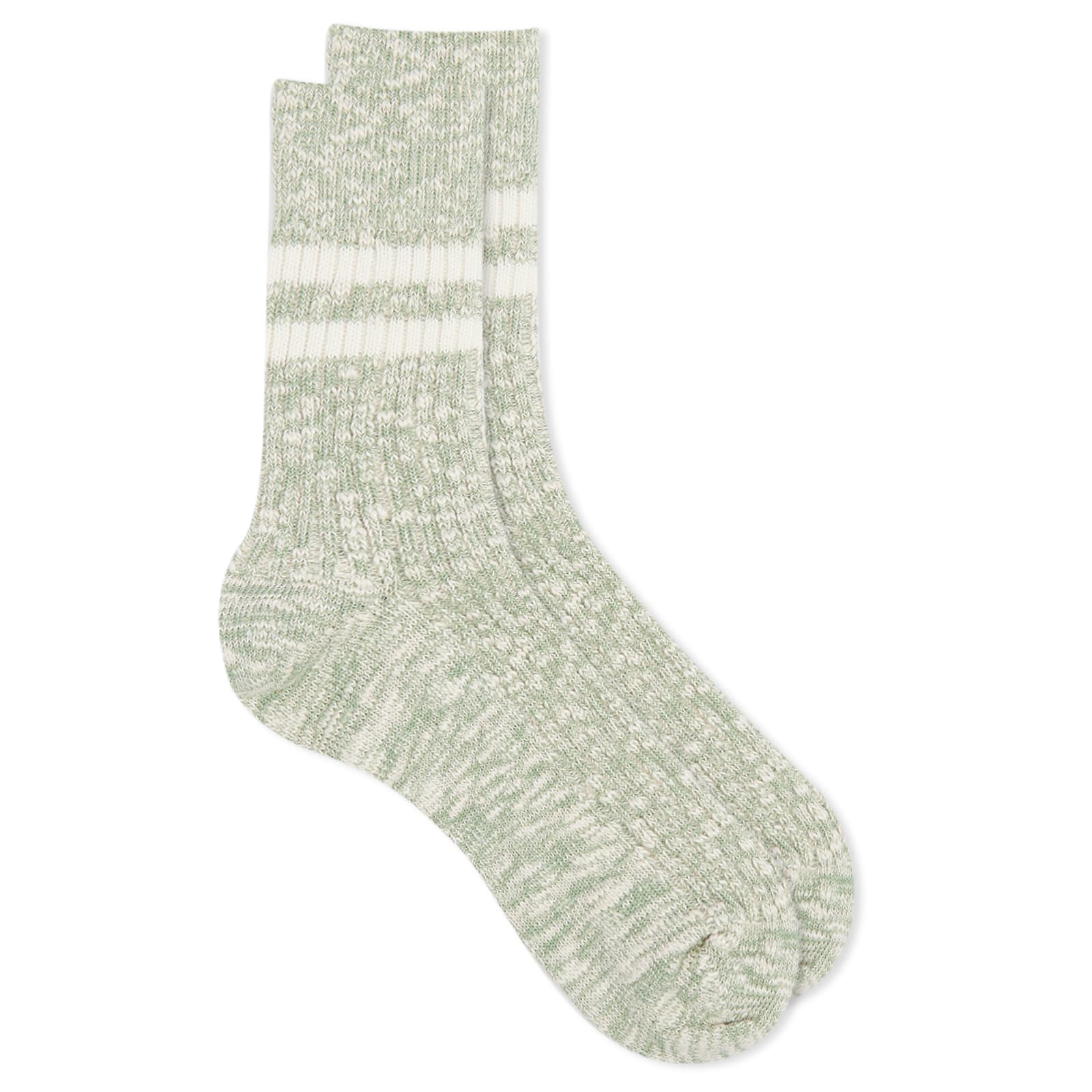 RoToTo Slub Stripe Stock Light Green END. (GB)