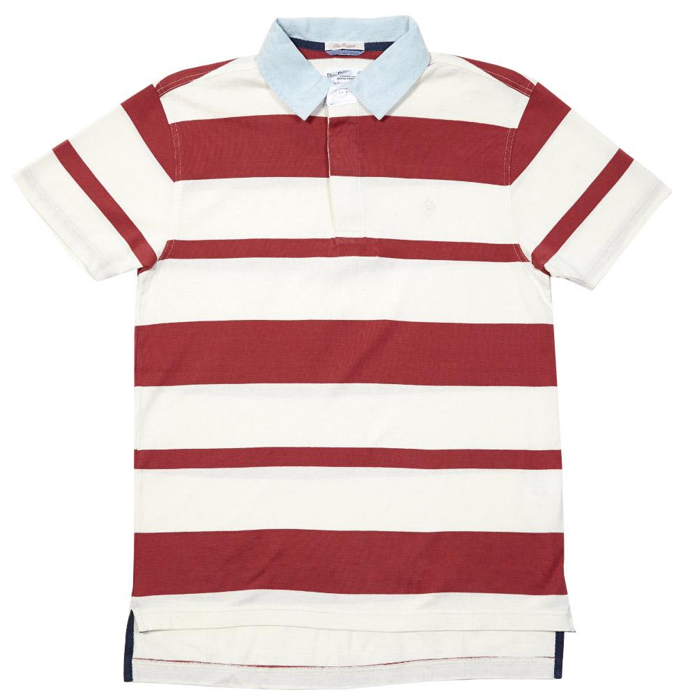 GANT Rugger Awning Stripe Heavy Rugger Pomegranate | END. (SE)