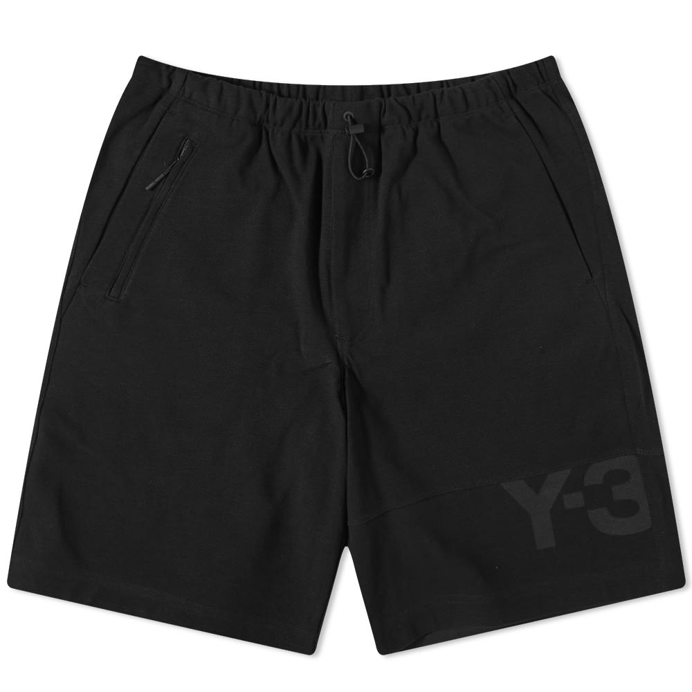 Y-3 Classic Heavy Pique Short Black | END.