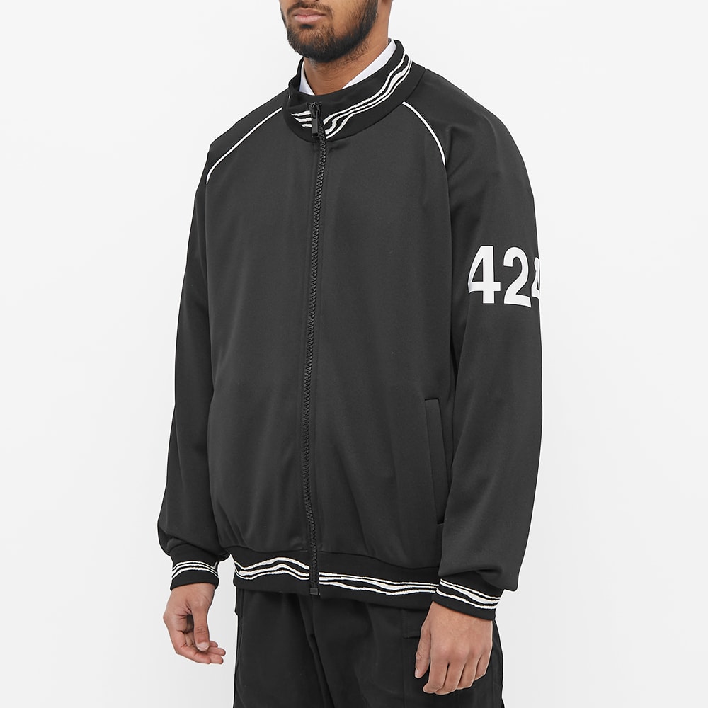 424 Logo Sleeve Track Jacket Black | END. (UK)