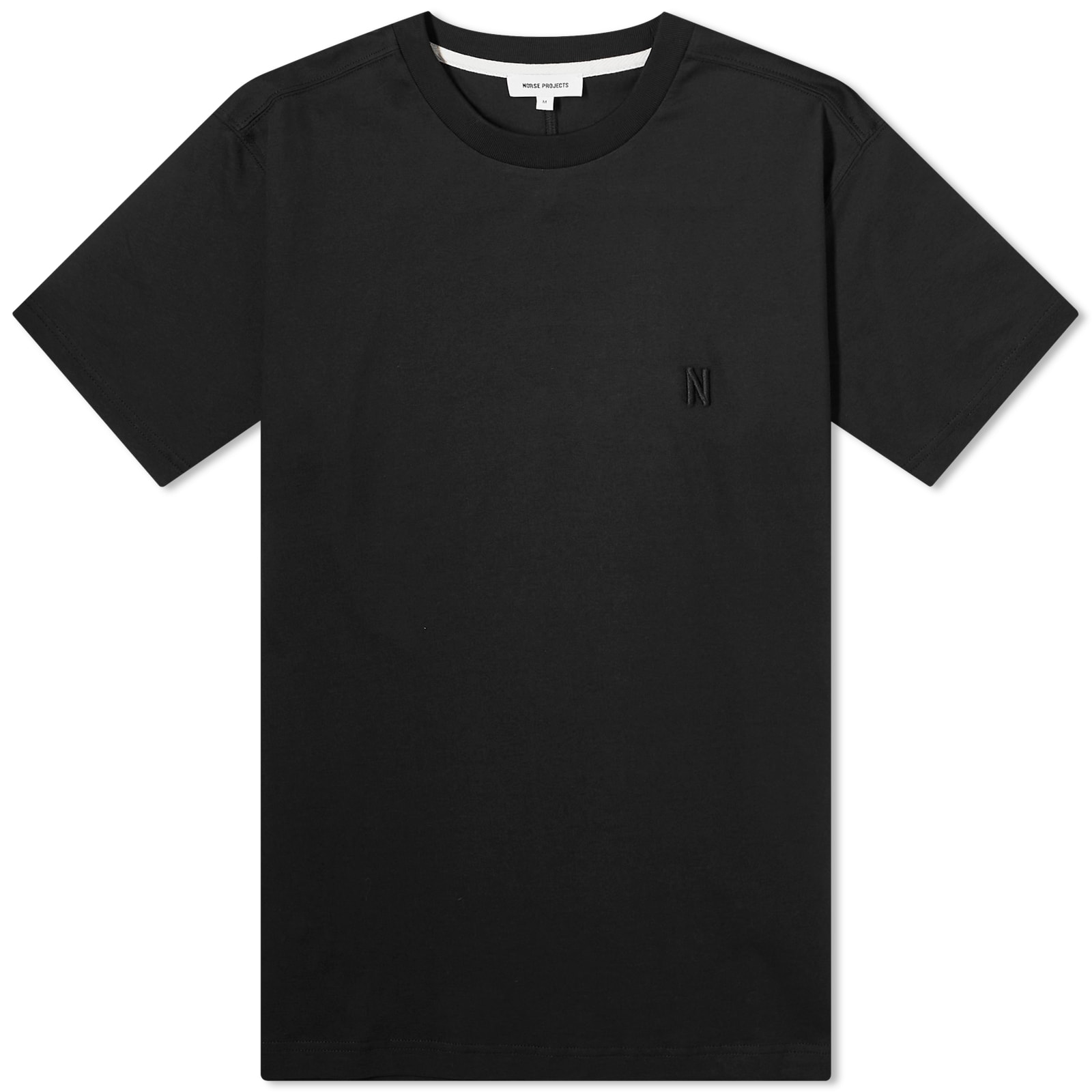 Norse Projects Johannes N Logo T-Shirt Black | END. (NL)