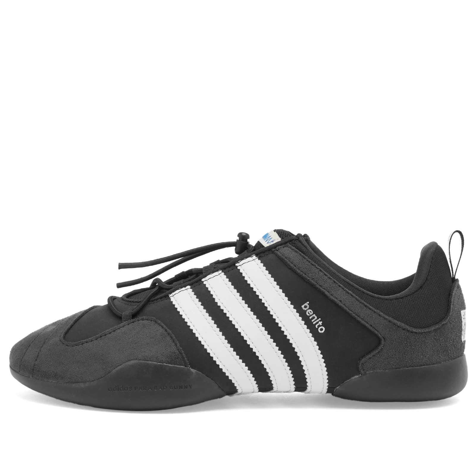 靴 adidas BAD BUNNY BALLERINA CORE BLACK Adidas x Bad Bunny Ballerina 