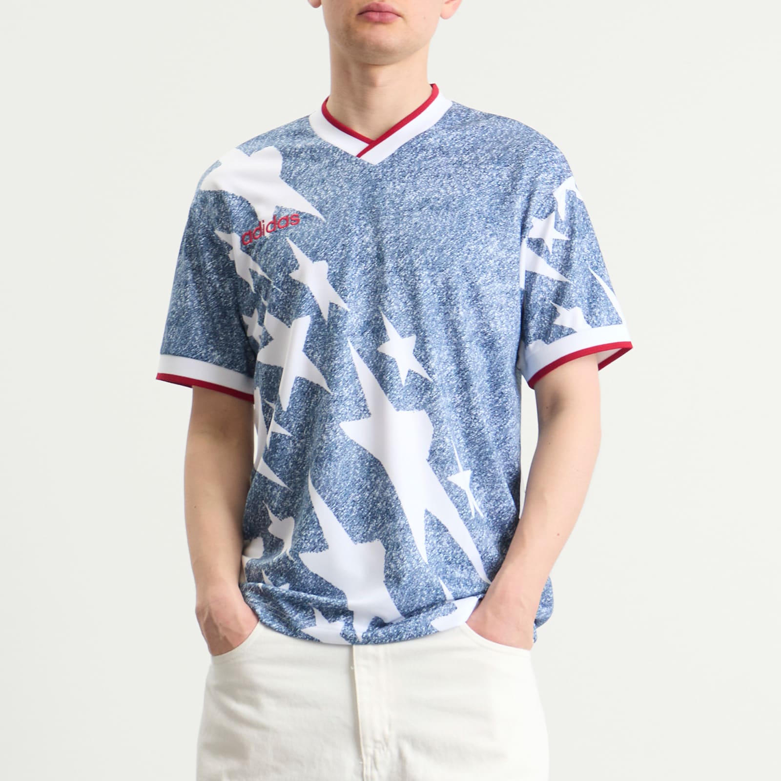 デニムグラフィックジャージトップ KB2726 | ADIDAS | FETCHING