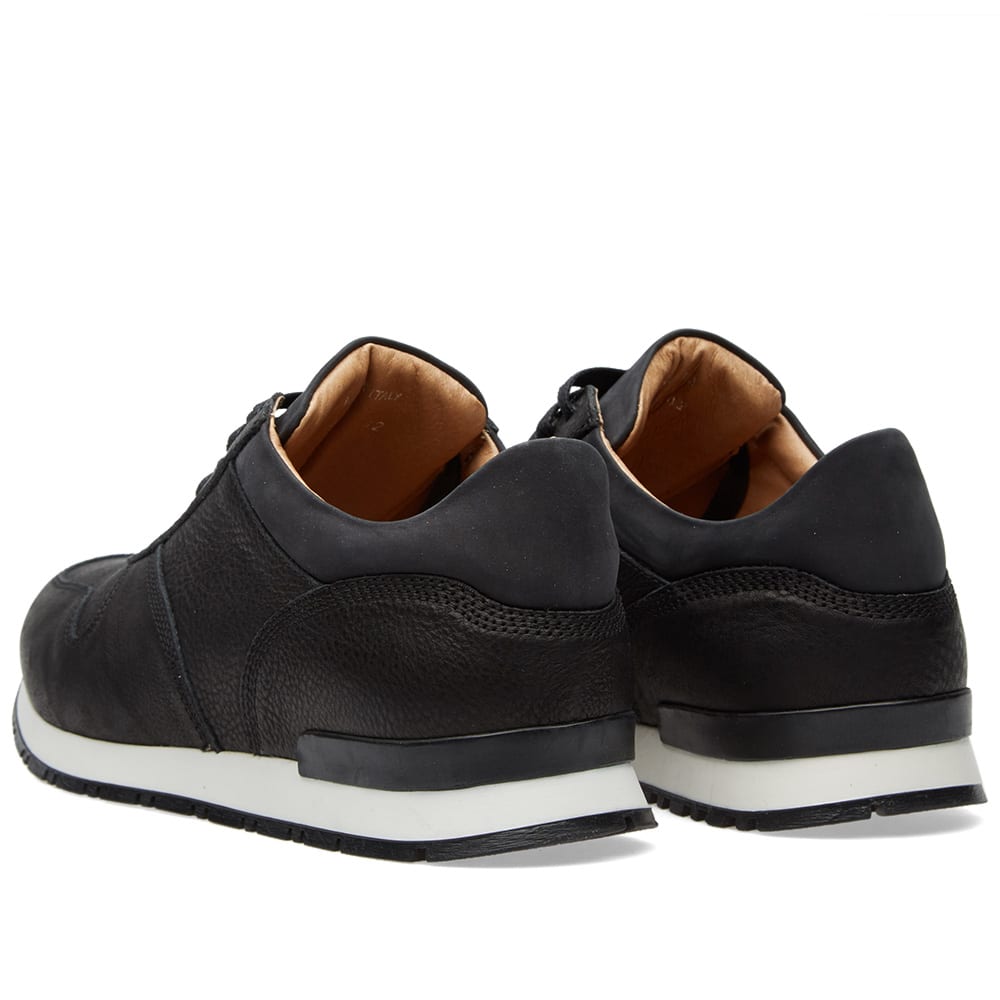 Wings + Horns Leather Runners Black | END. (US)