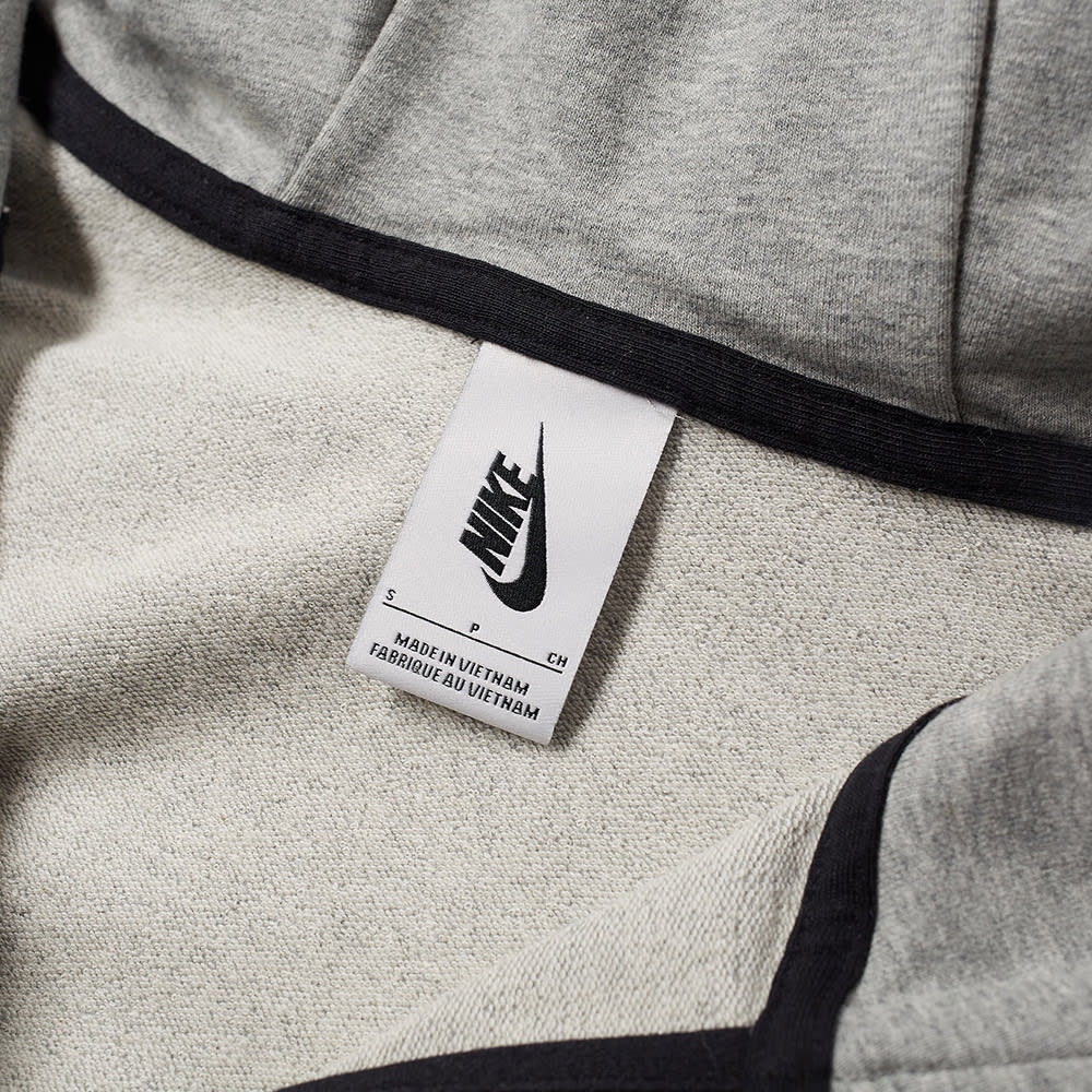 Nike Full Zip Hoody Dark Grey Heather & Black | END. (US)