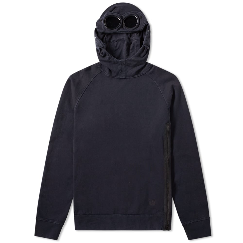Details about CP Company Goggle Hoody Navy Details about CP Company Goggle Hoody Navy