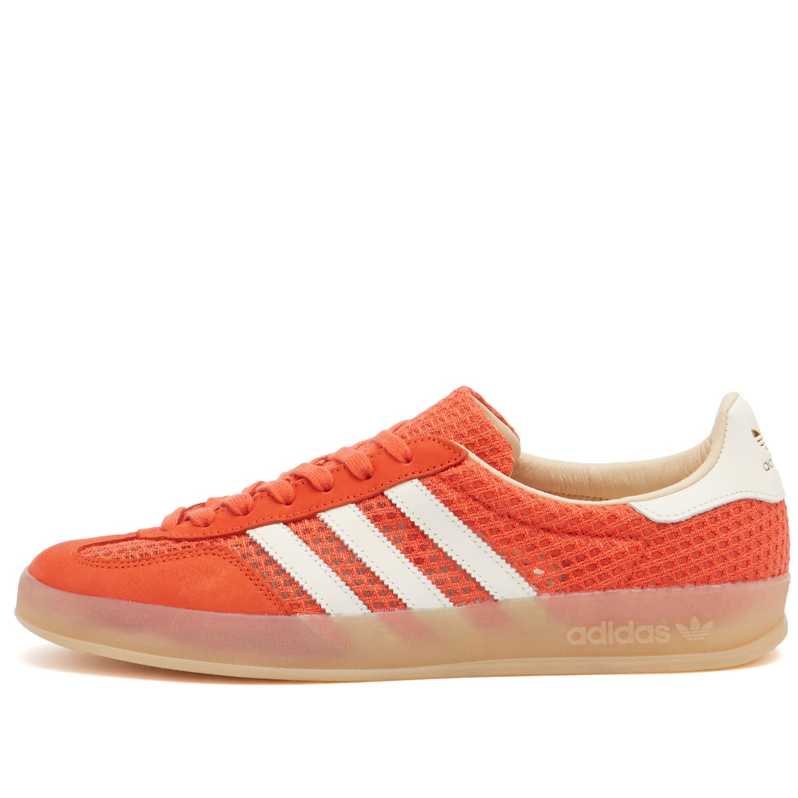 スニーカー adidas SNEAKER (JS0713) Adidas Gazelle Indoor Sneaker Glory Amber, Off White & Beige