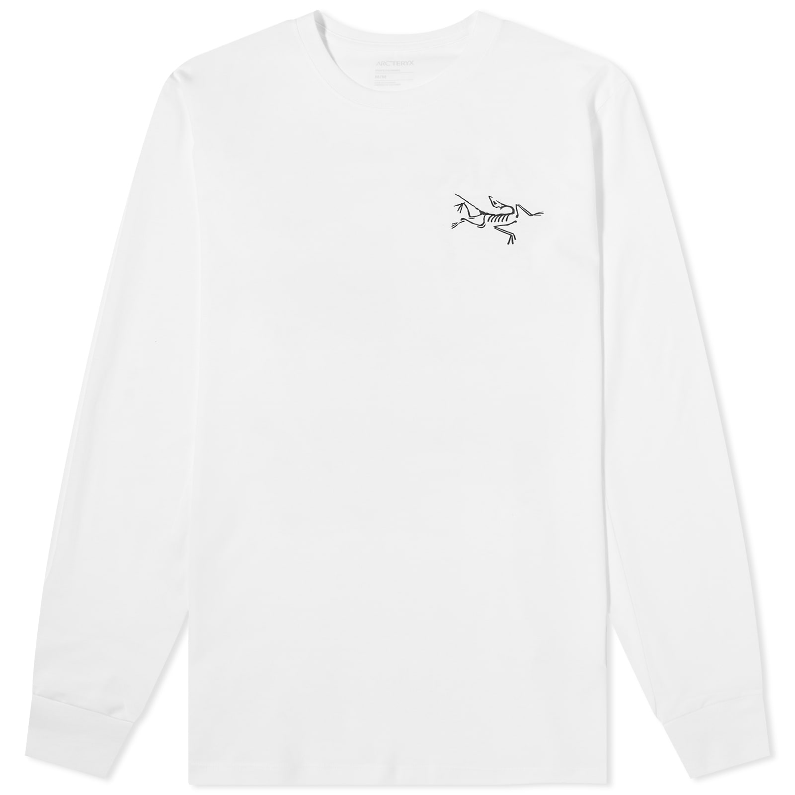 ARC’TERYX Tee White Minimal Tech Street Arc'teryx Arc'multi Bird Logo T-shirt White - POIZON
