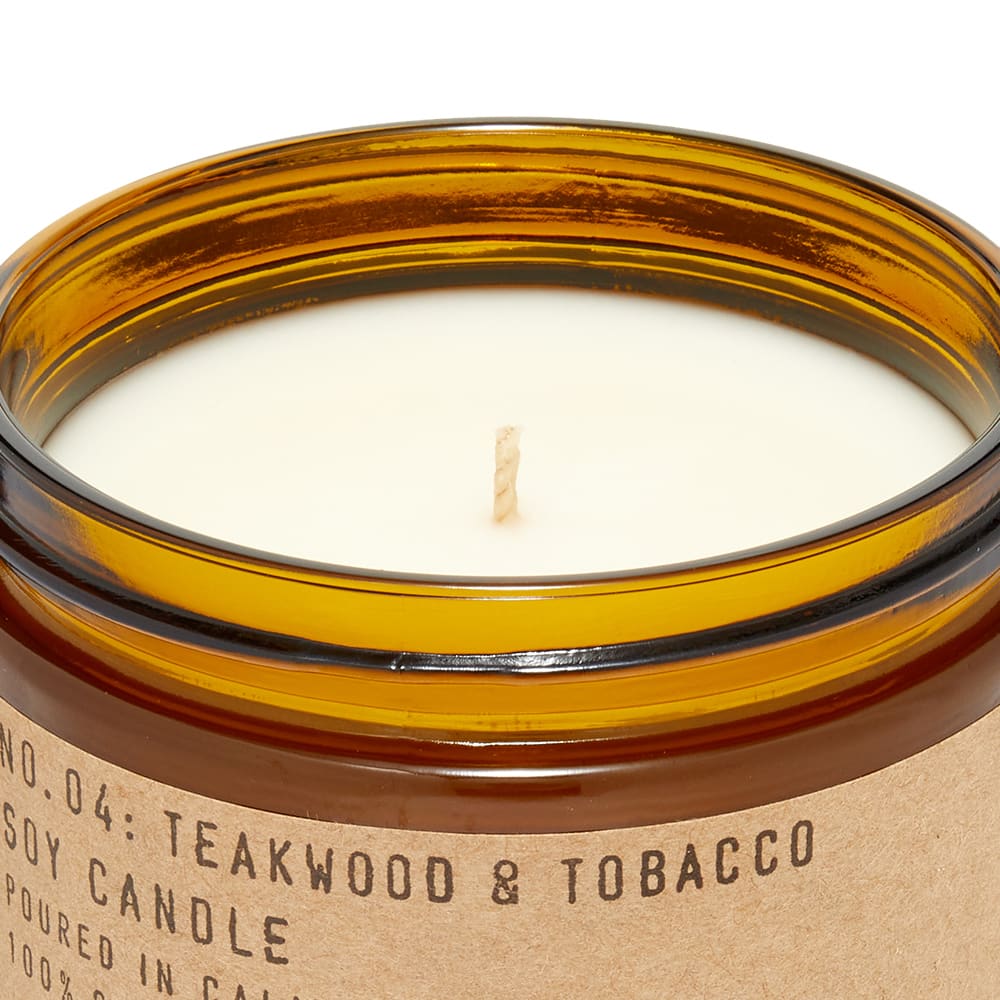 P.F. Candle Co No.4 Teakwood & Tobacco Large Soy Candle 354g END. (US)