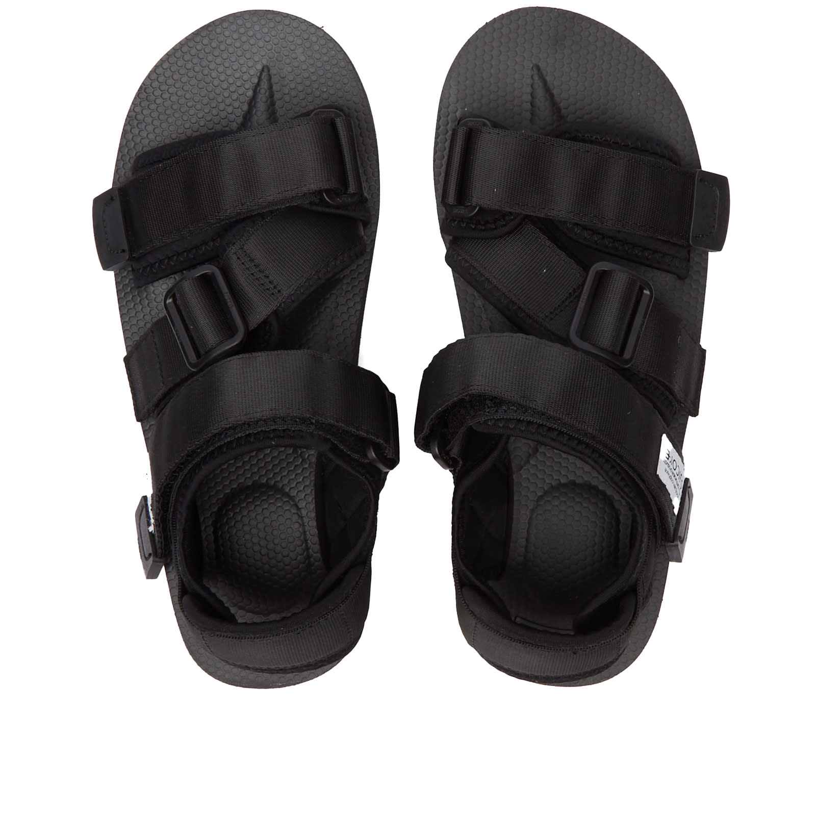 Suicoke KISEE-V Black - Curated Menswear