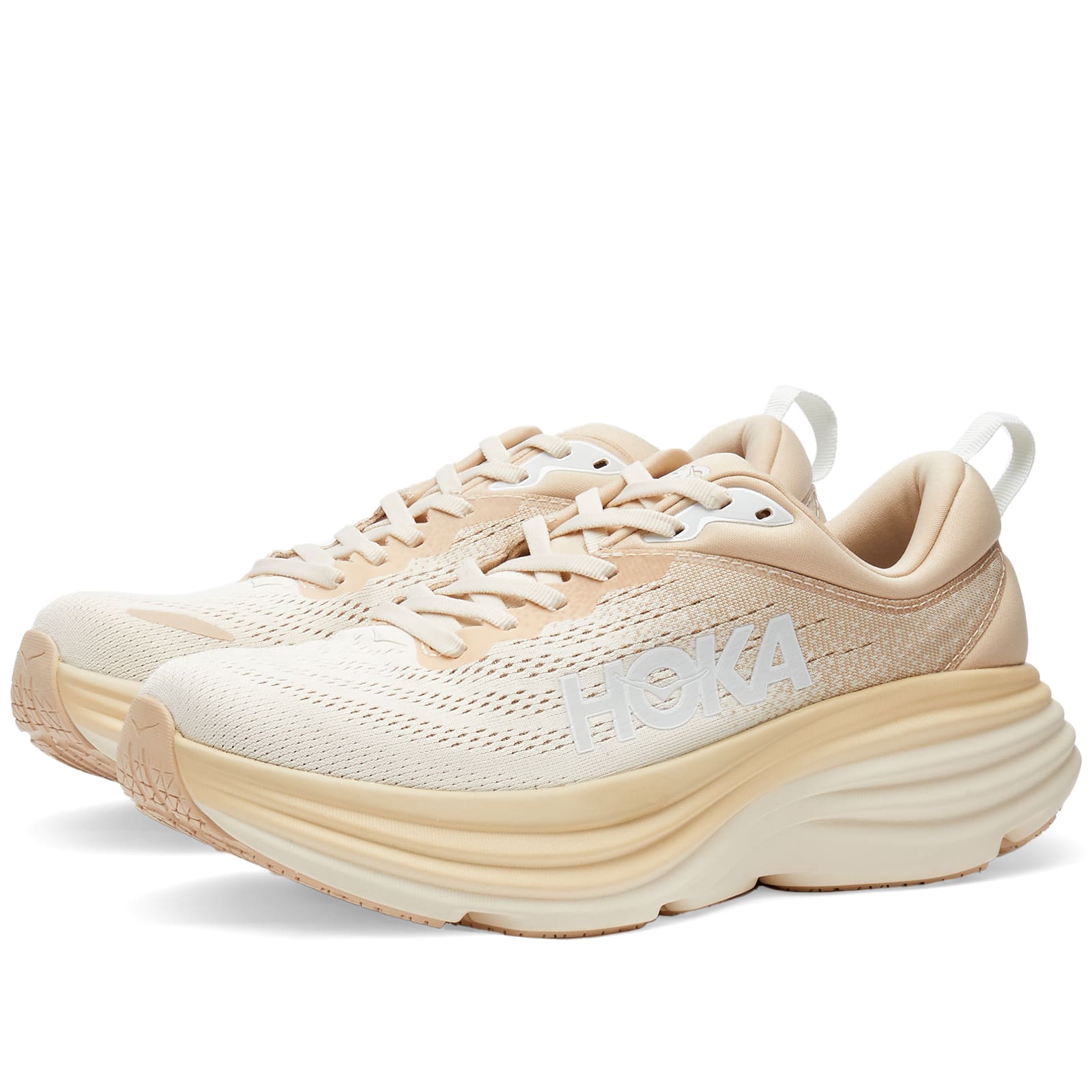 HOKA ONE ONE W Bondi 8 Shifting Sand & Eggnog END. (Global)