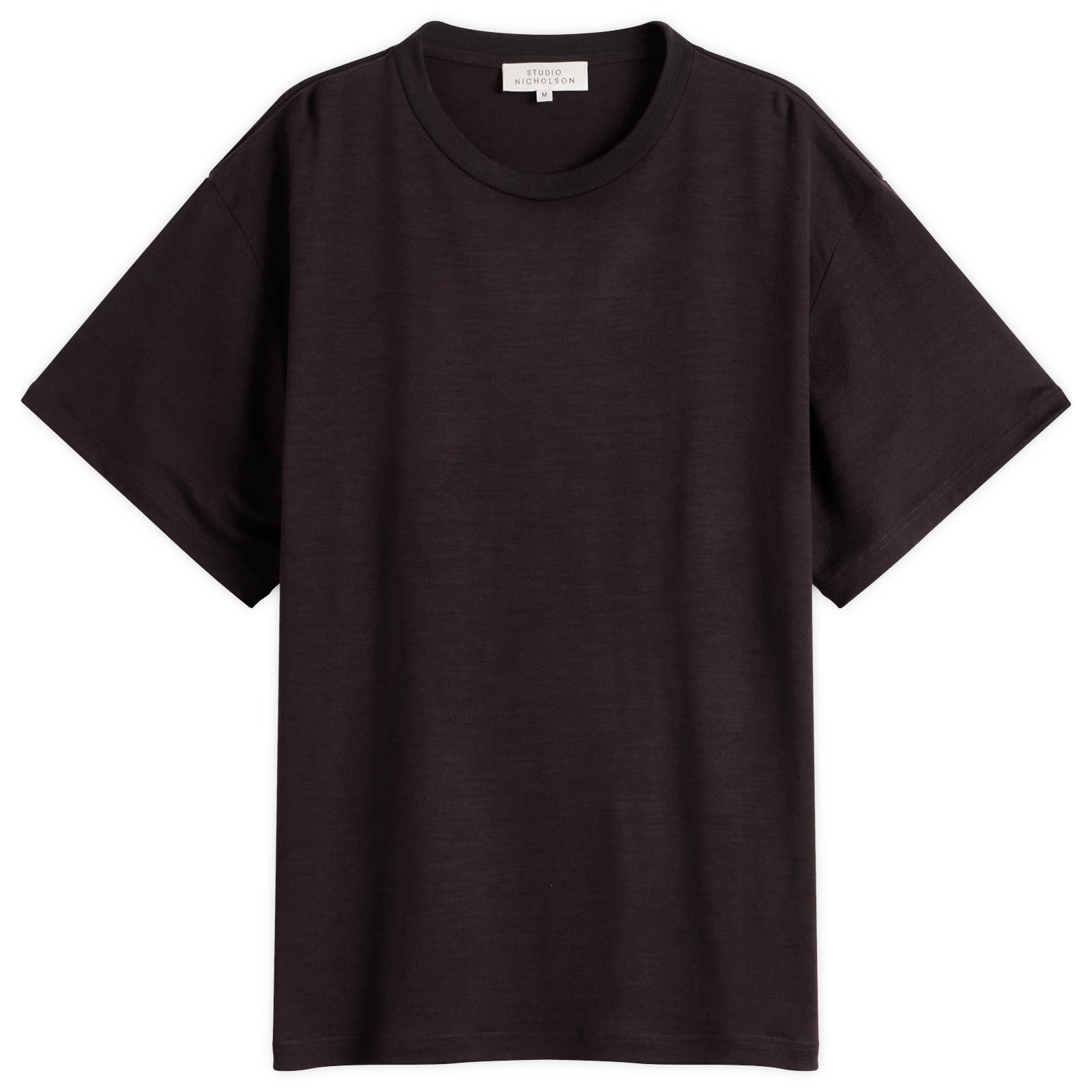 Studio Nicholson Men’s Andies T-Shirt Black Grape