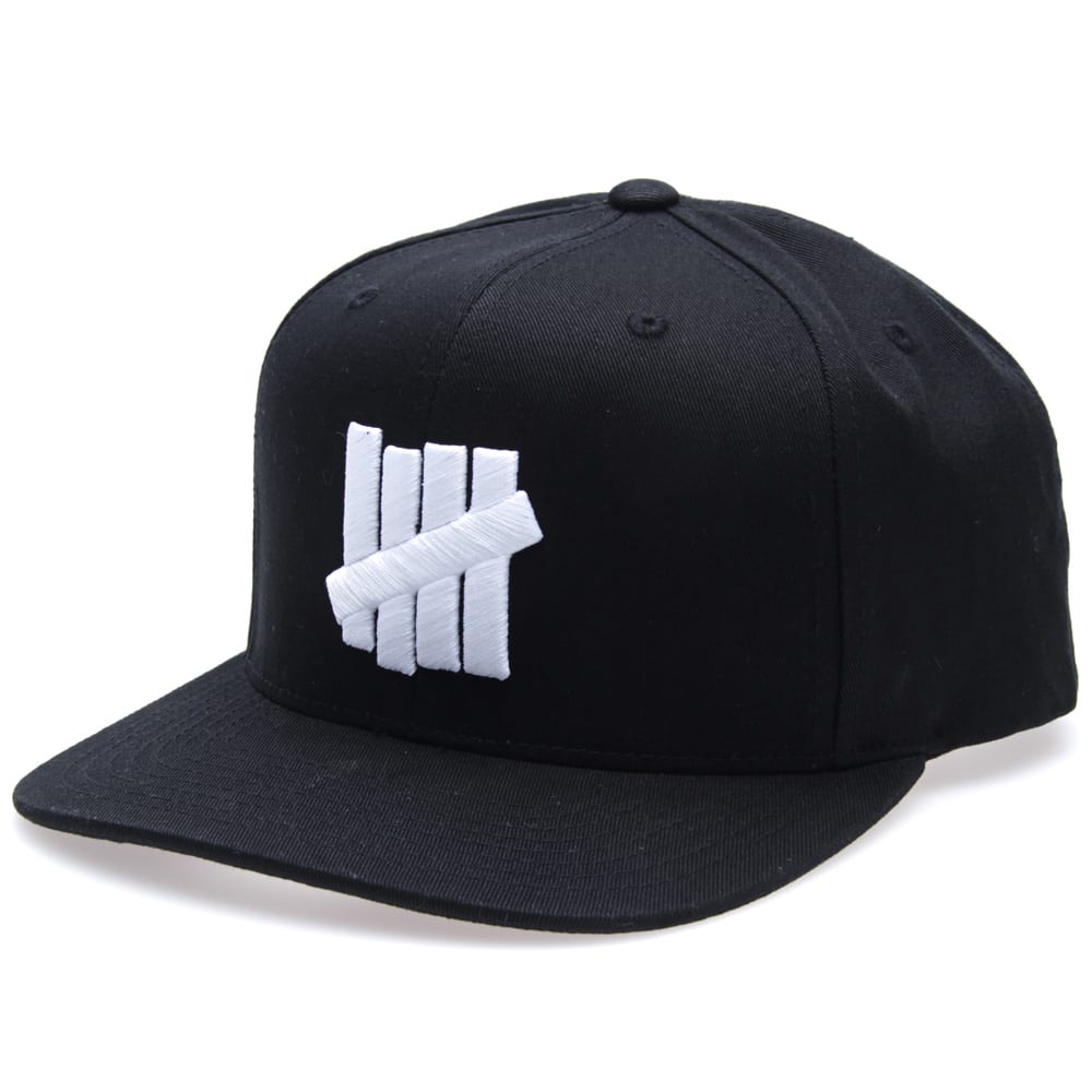 Undefeated 5 Strike Snapback Ballcap Black | END.