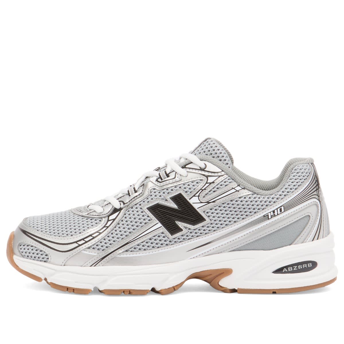 New Balance Unisex Slate Grey 740 Sneaker Uk Size 9.5