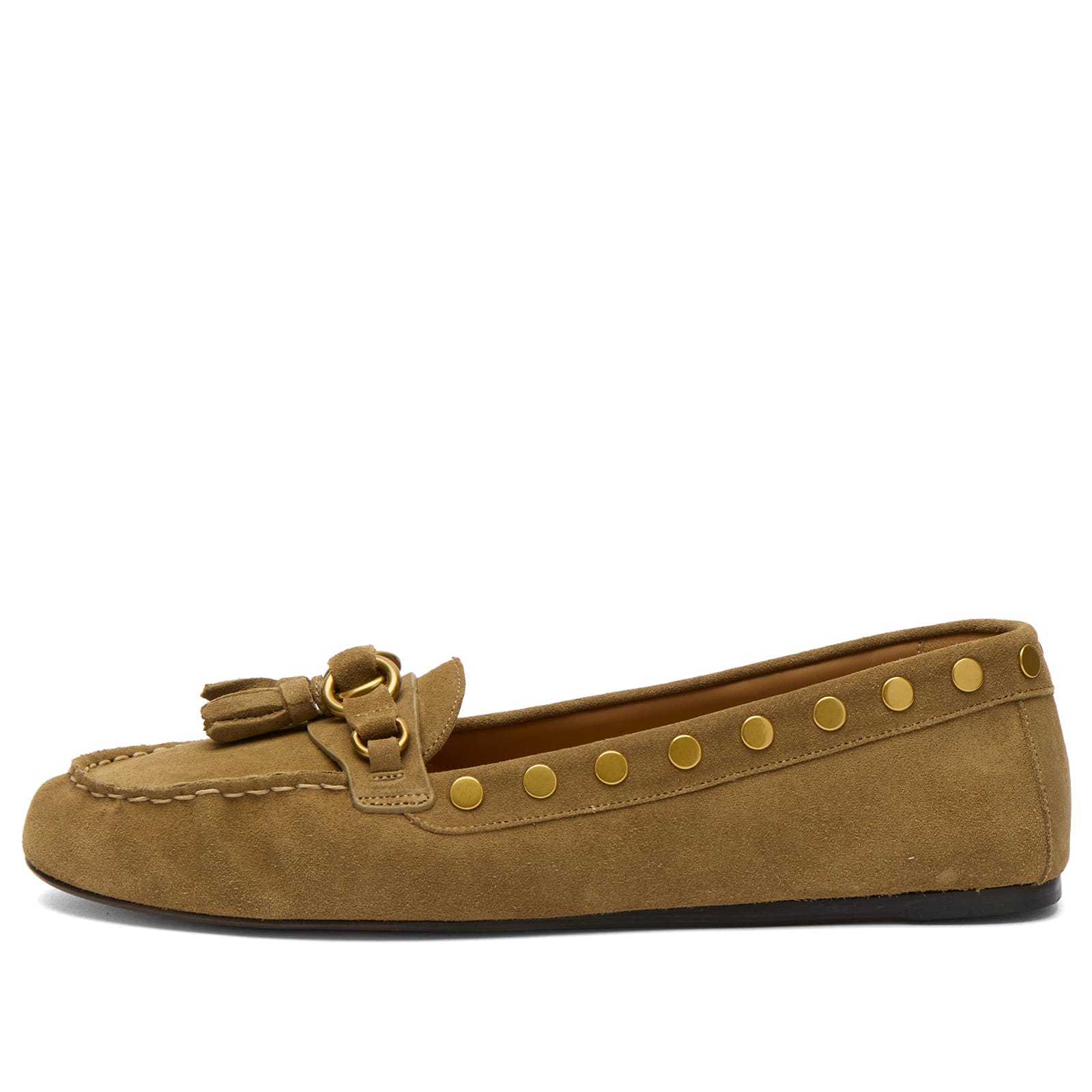 Isabel Marant Women's Faxel Mocassins in Taupe, Size EU 36