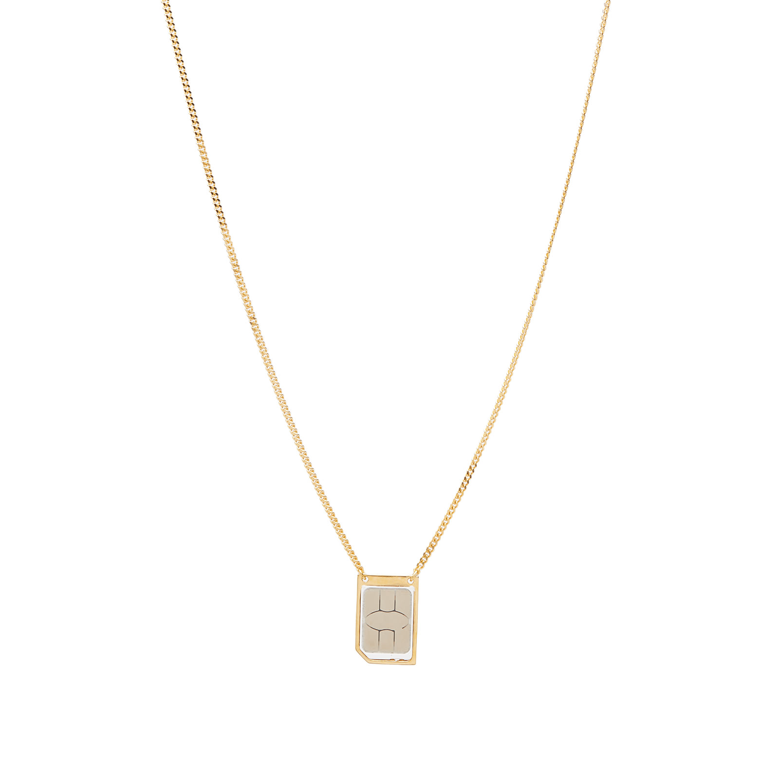 【MIANSAI x GAB BOIS】コラボ SIM カード ネックレス Miansai x Gab Bois Sim Card Pendant Necklace Gold | END. (JP)