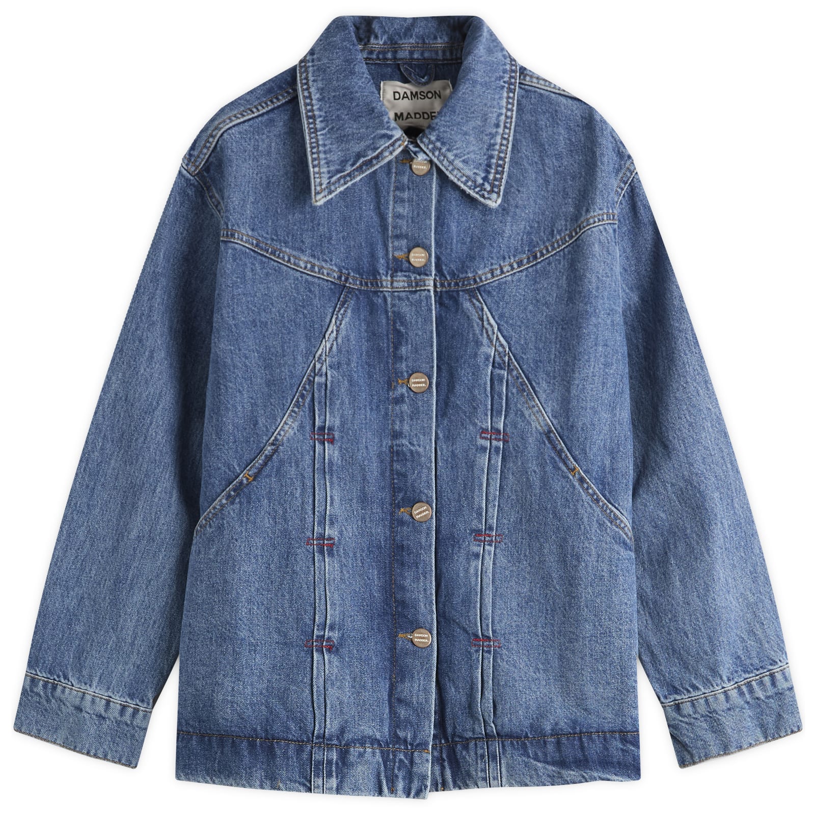 Damson Madder Stevie Shacket Blue | END. (US)