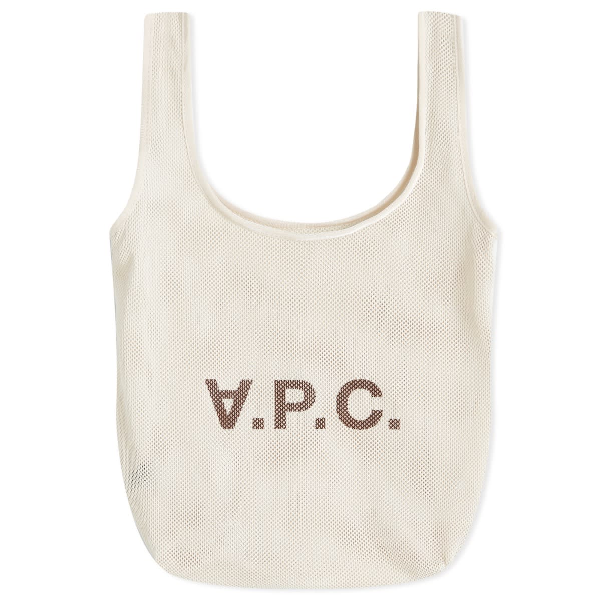 A.P.C. Rebound Mesh Shopping Bag Off White | END. (CA)