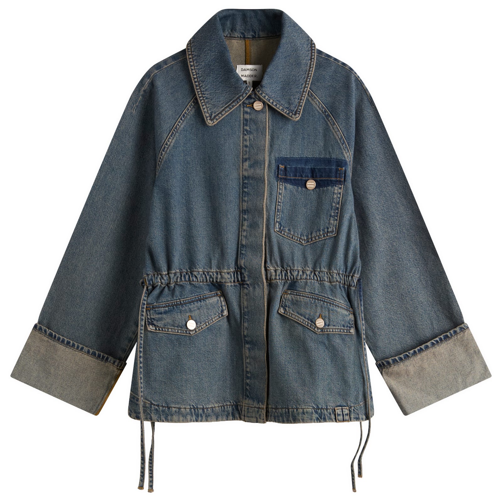ジャケット Damson Madder Emilie Workwear Denim Jacket Damson Madder Emilie Workwear Denim Jacket Dusty | END. (AR)