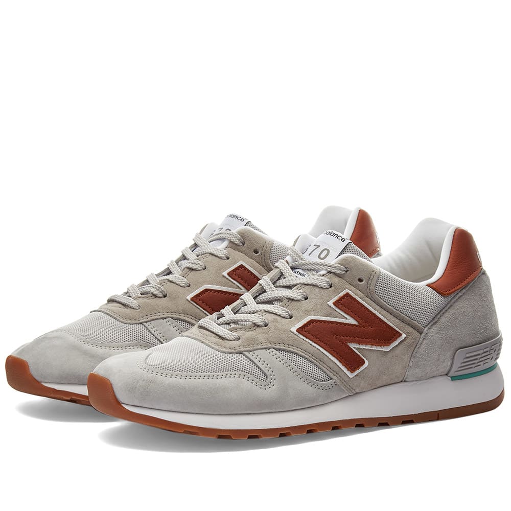 New Balance M670GTW - Made in England Grey & Tan | END.