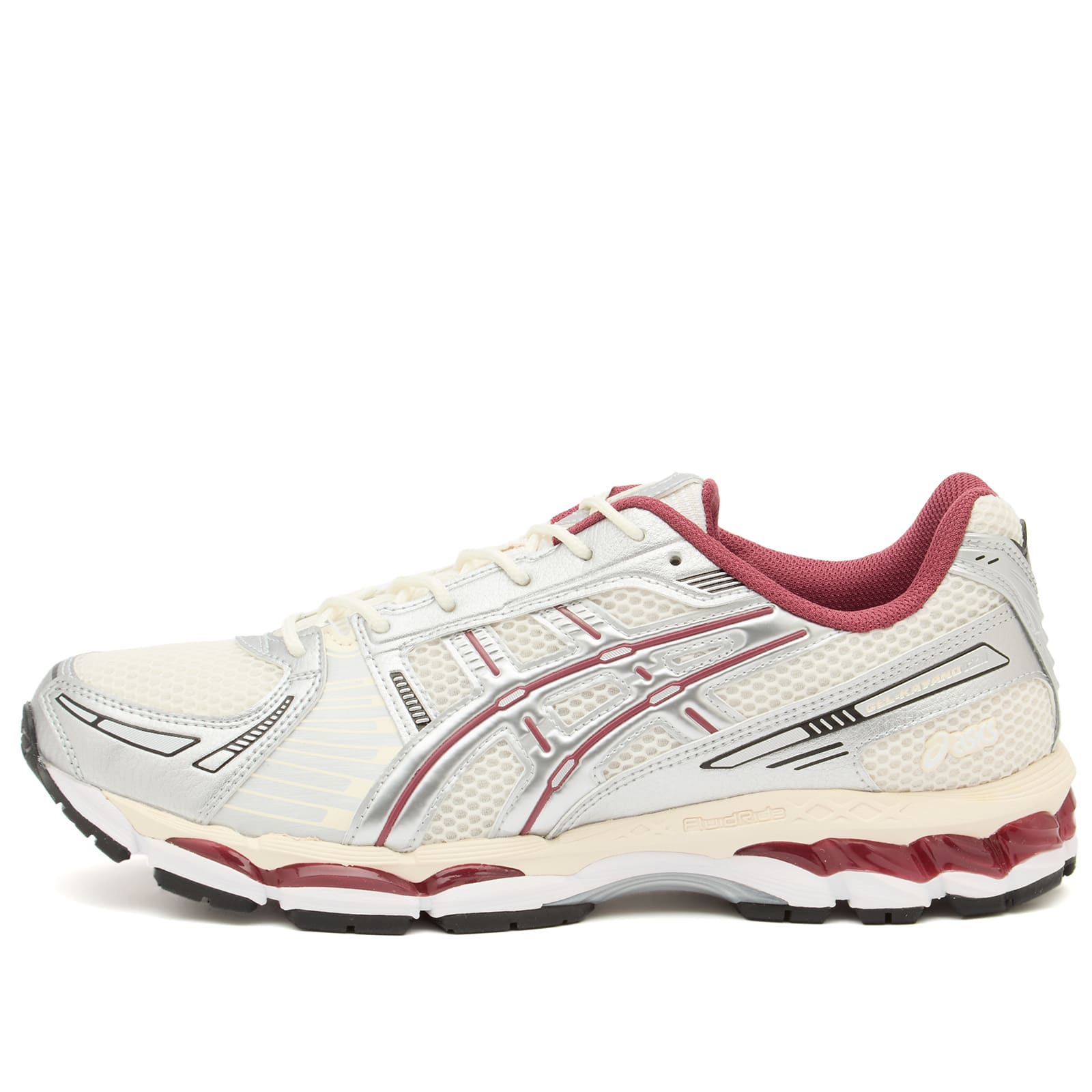 Asics Unisex Cream/Pure Silver Gel-Kayano 12.1 Sneaker Uk Size 4.5