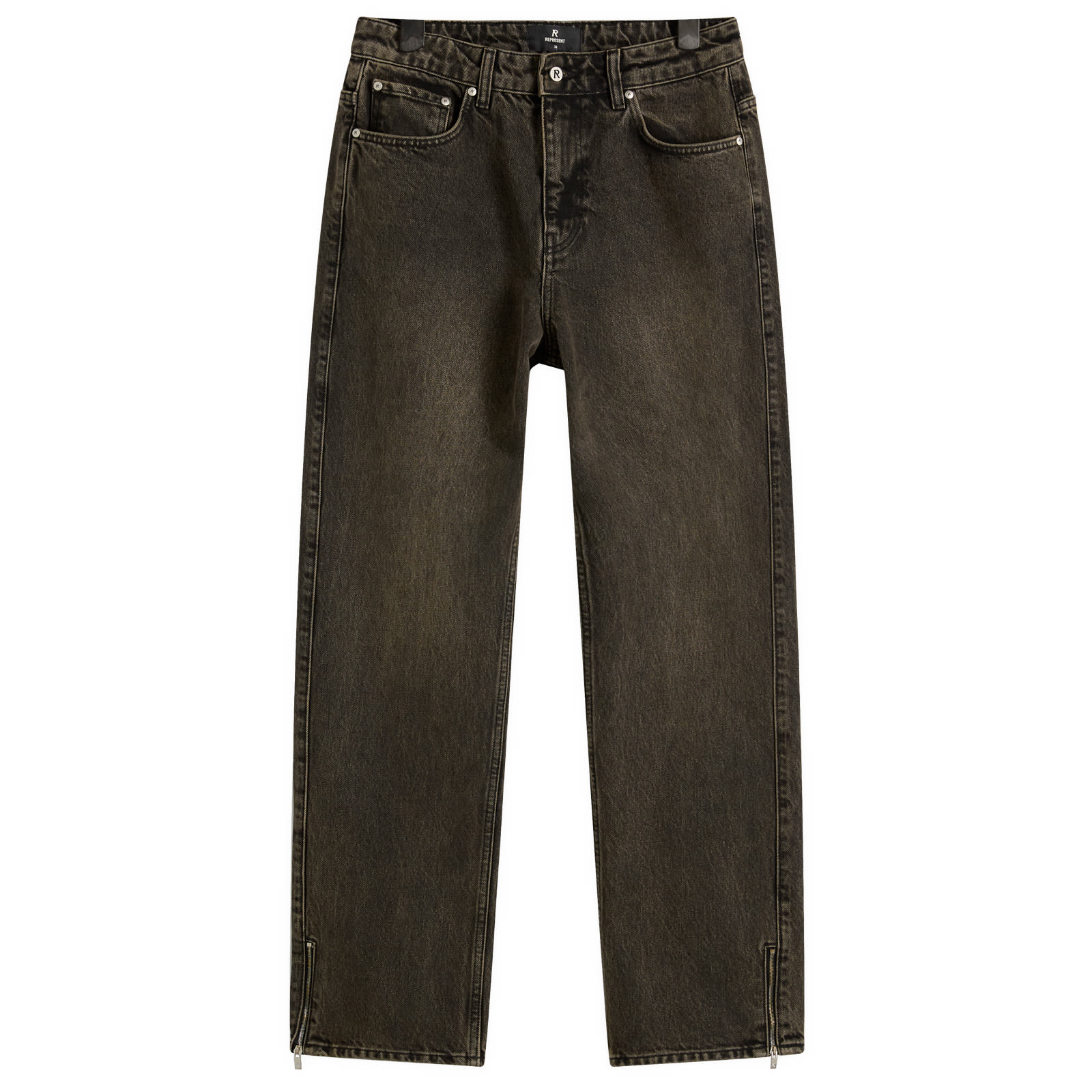 Represent Men's Soot Rs2 Split Denim Jean