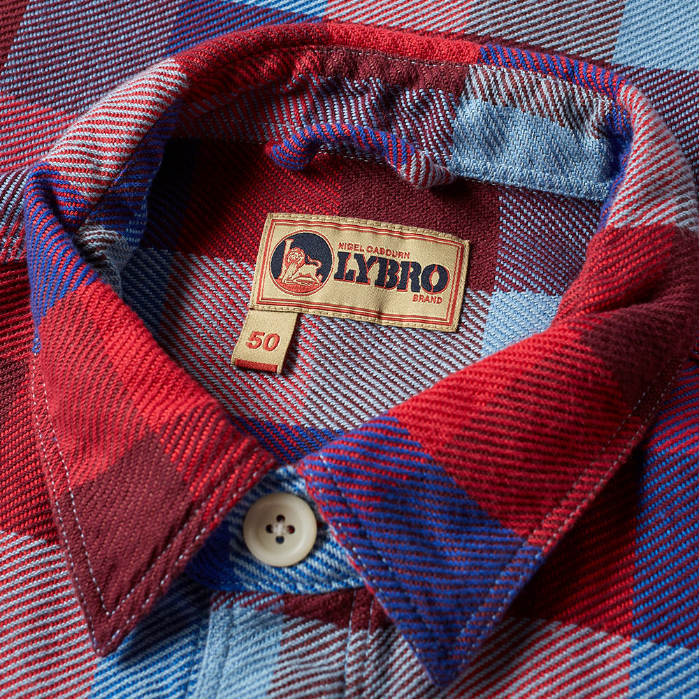 Nigel Cabourn Lybro CPO Shirt Red Check | END. (US)