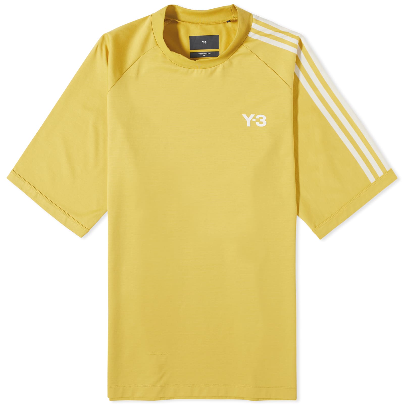 Y-3 SHORT SLEEVE LONG SHIRT