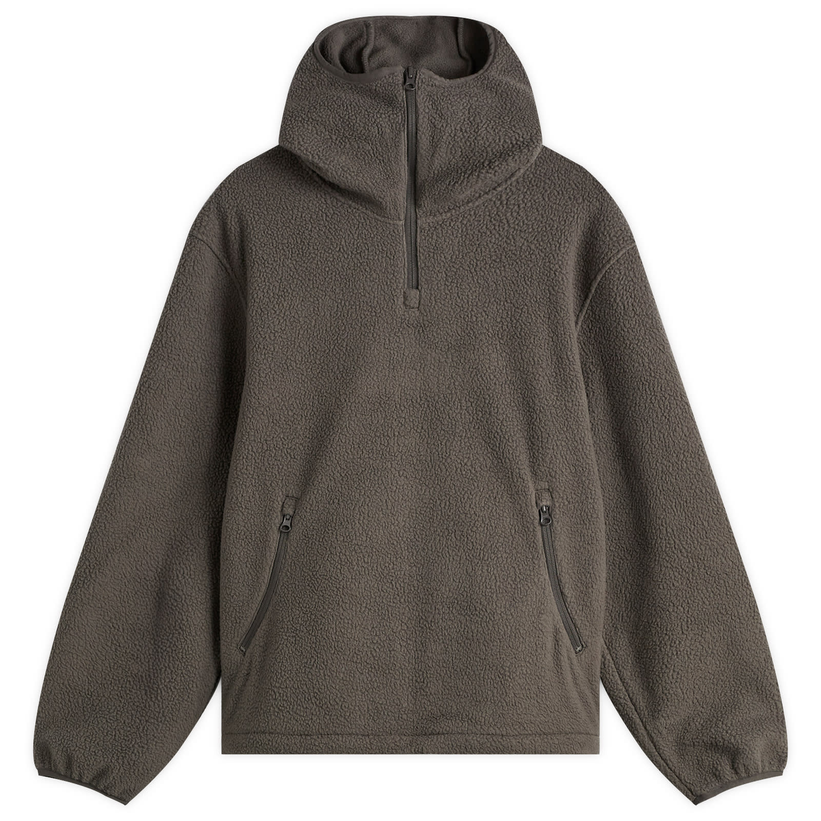 Hiking Patrol — Hiking Patrol Men's Waypoint Fleece Pullover in Charcoal Black, Size Large