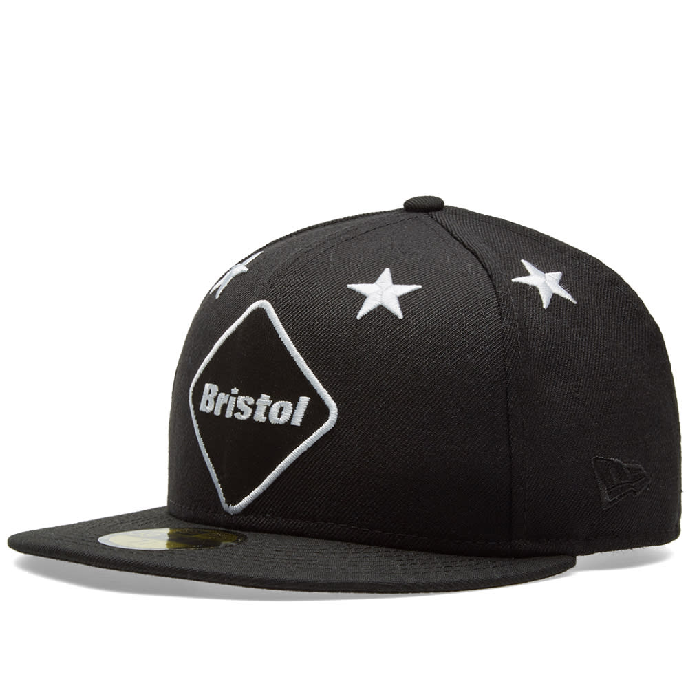 F.C. Real Bristol New Era Star Emblem 59Fifty Cap Black | END. (US)