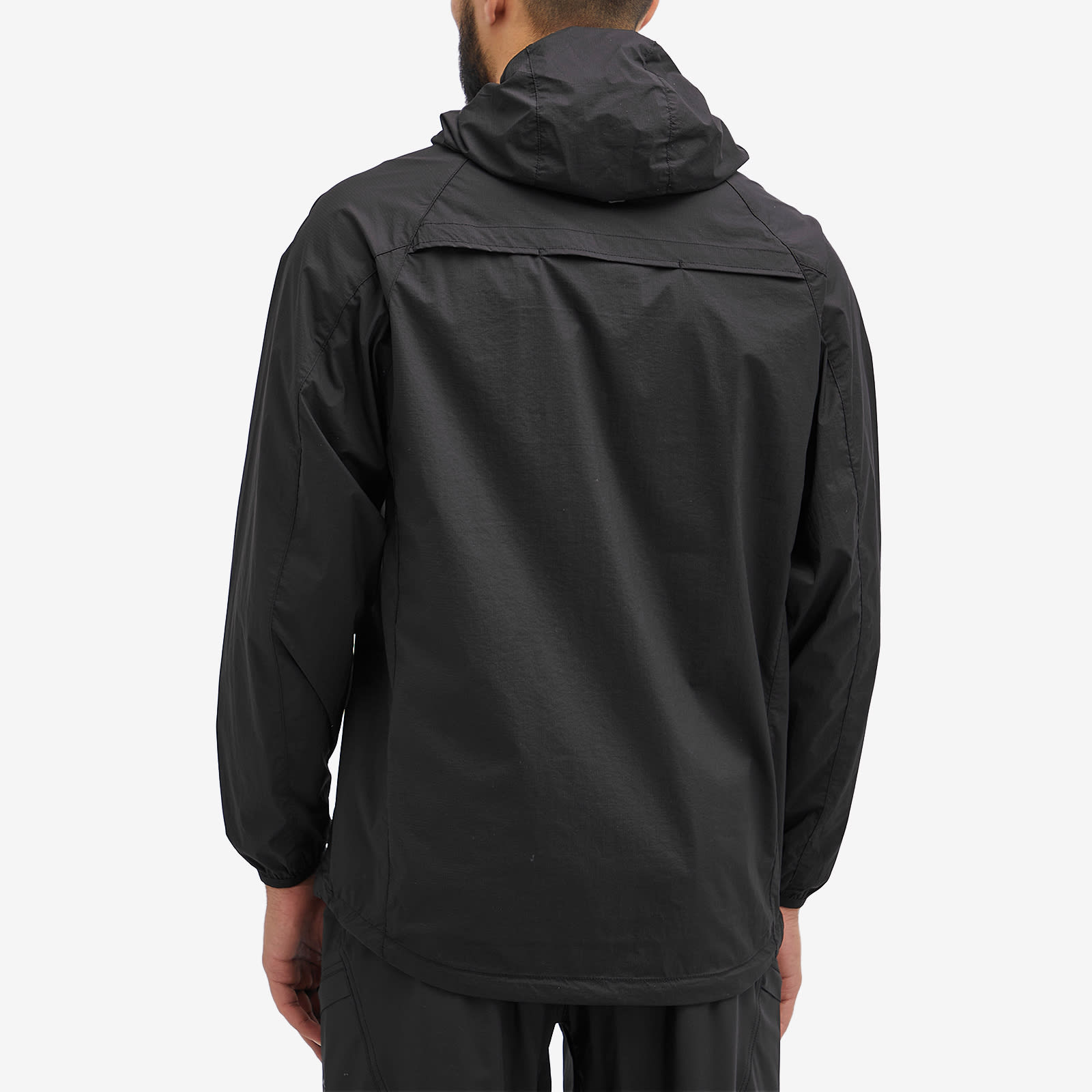 CAYL Men's Packable Stretch Hoodie Black | CAYL-PAC-STR-HOOD