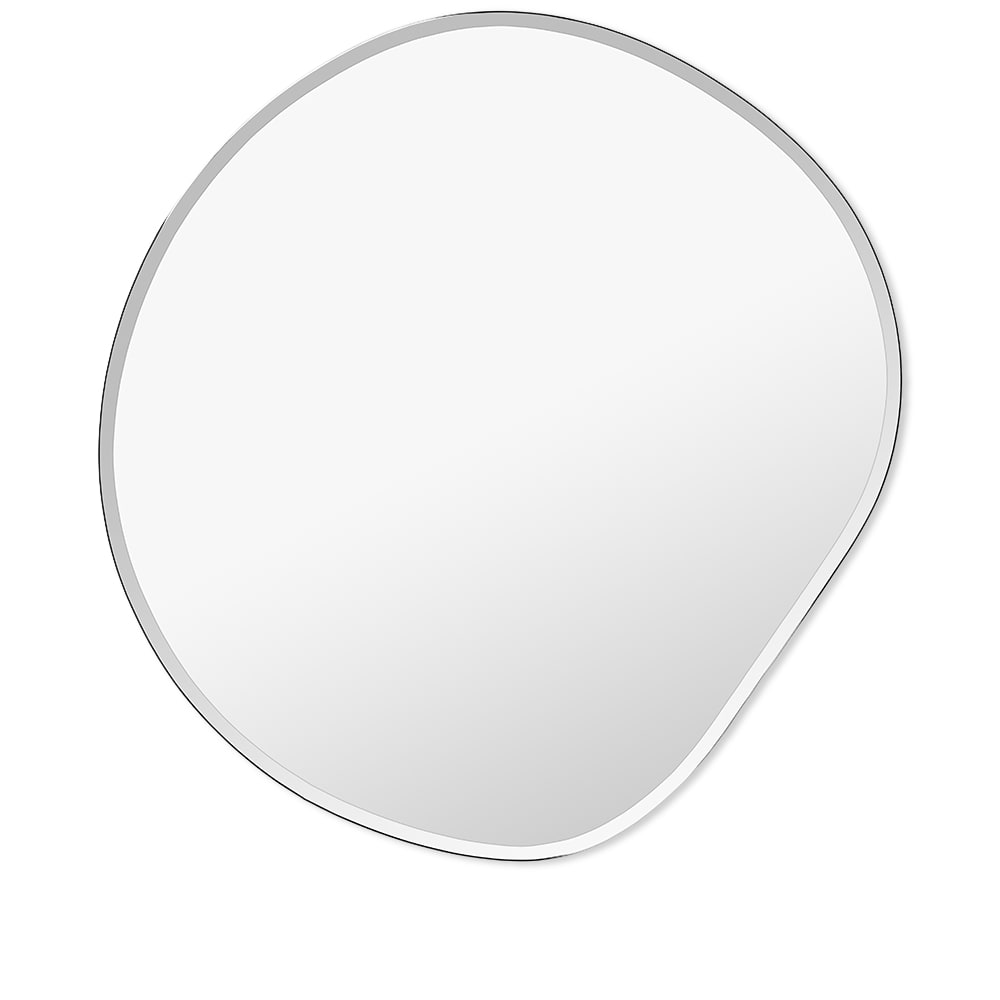 ferm LIVING XLarge Pond Mirror Dark Chrome END.