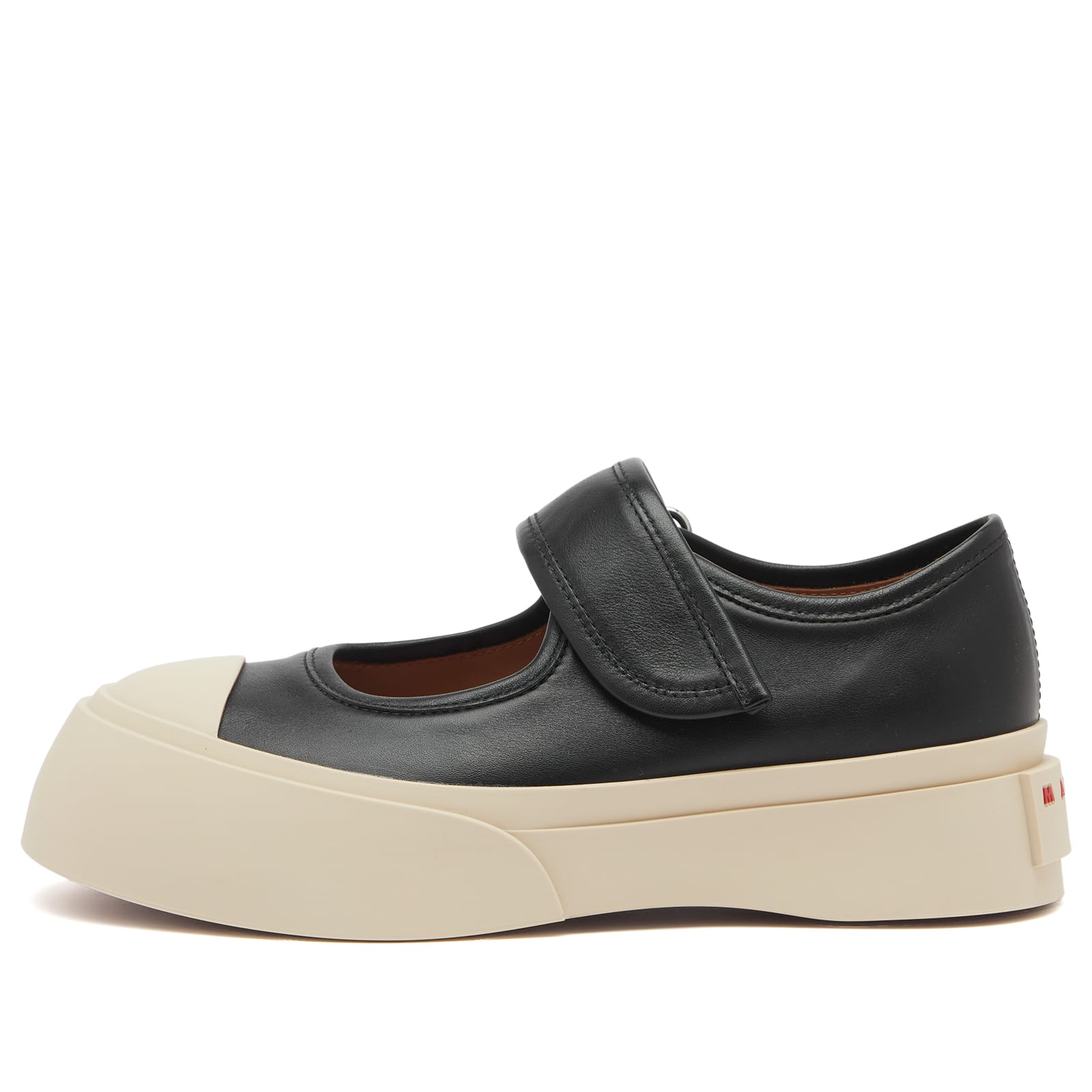 スニーカー Mary Jane Sneakers - Marni - Synthetic - Black Marni Mary Jane Platform Shoe Black | END. (CA)