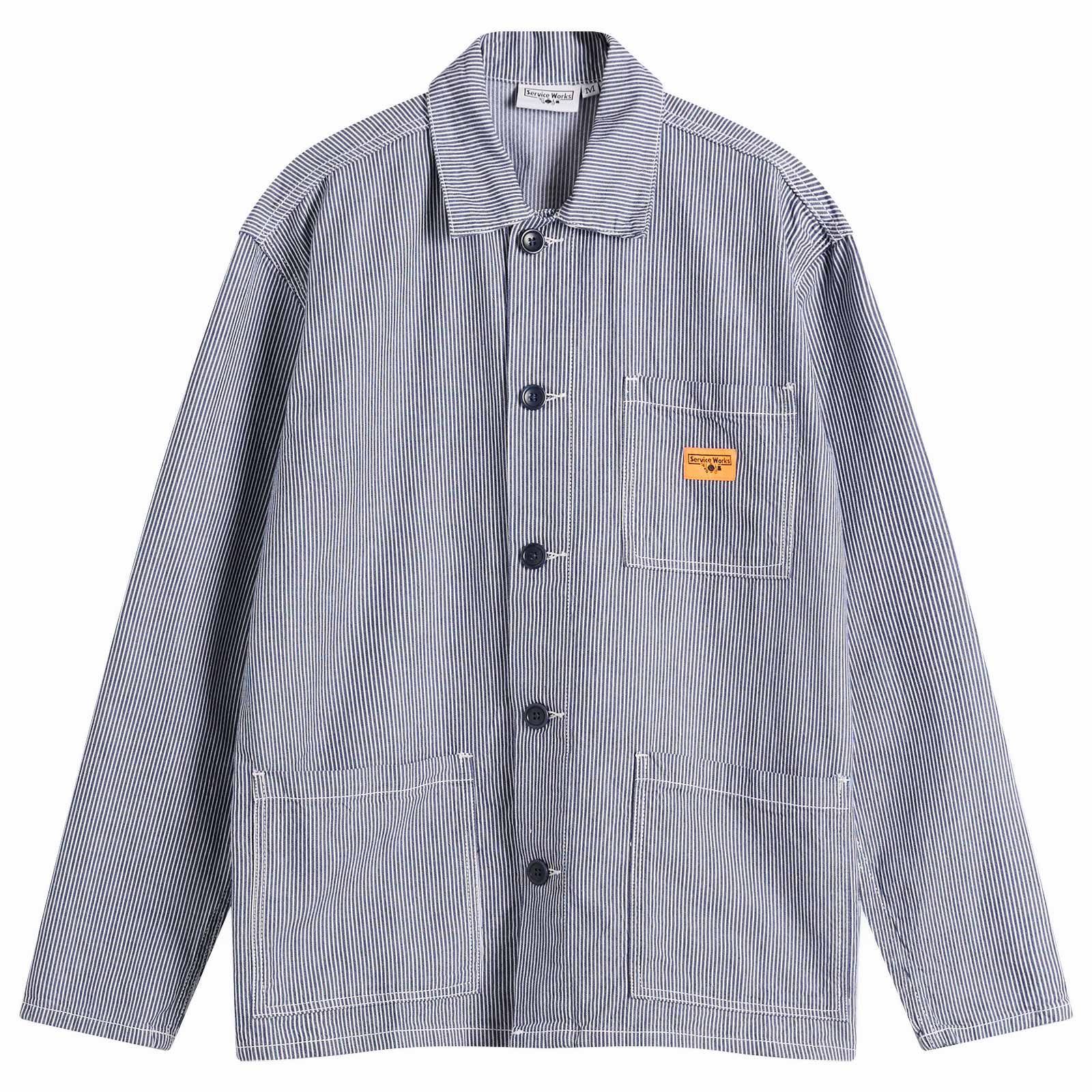 Service Works Men's Hickory Chore Shirt
