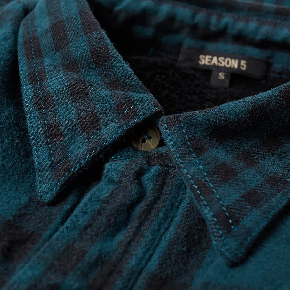 yeezy season flannel