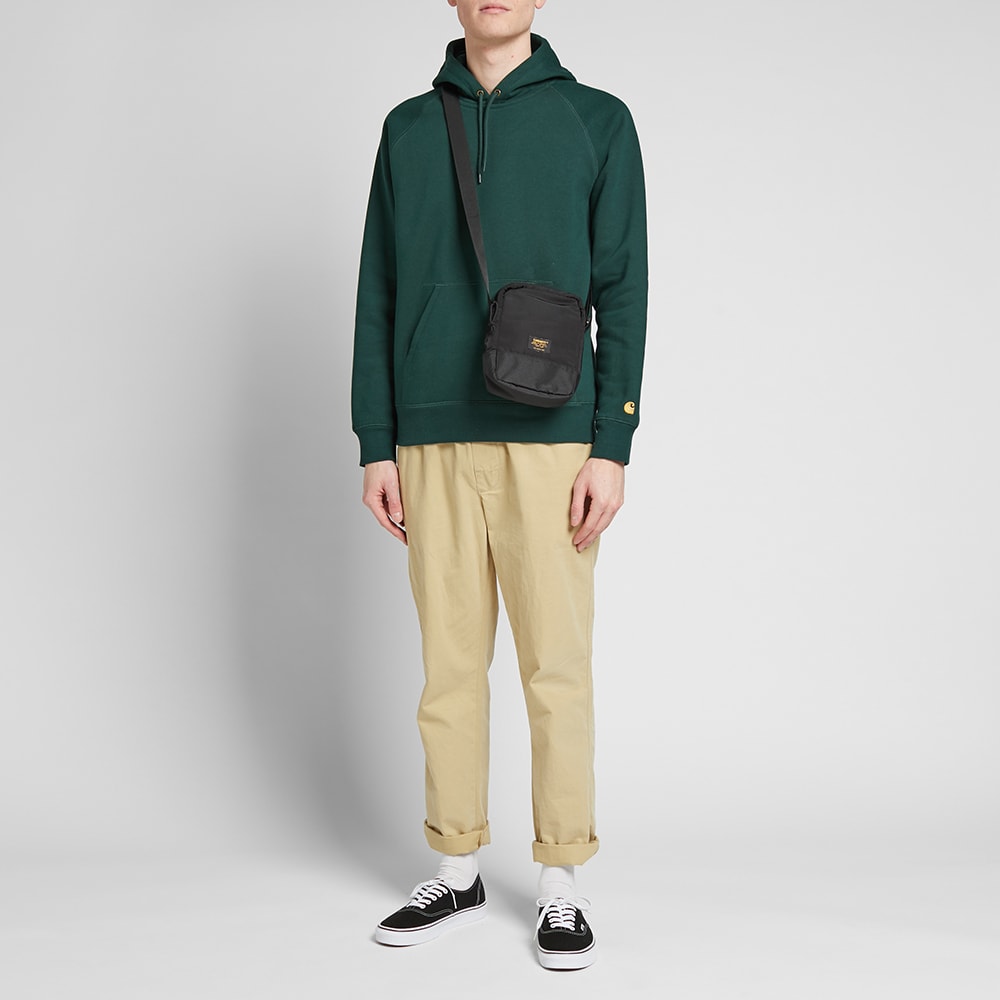 carhartt chase moletom com capuz bottle green
