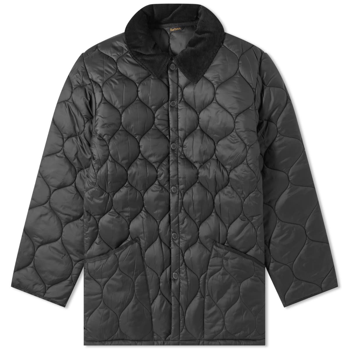Barbour Heritage Lofty Quilt Jacket Black END.