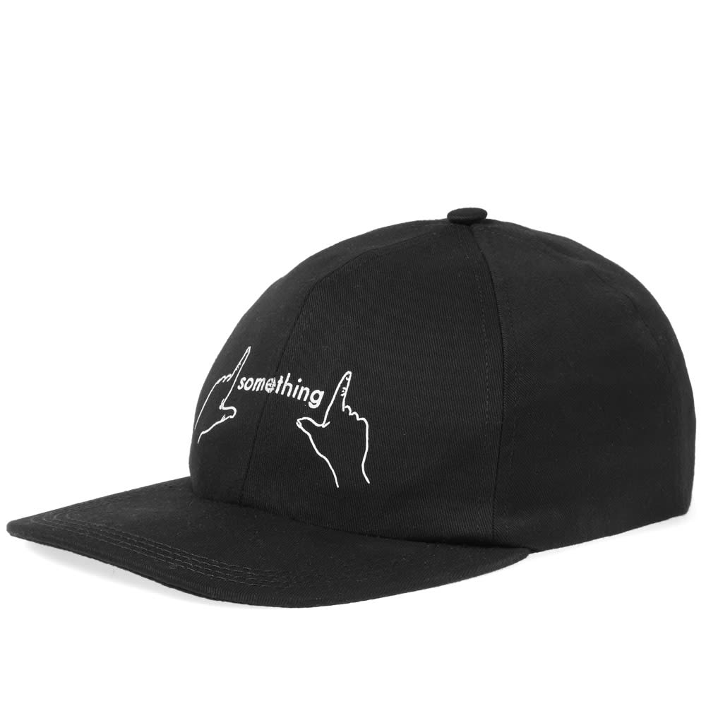 正規品OFF-WHITE somethingキャップ Off-White Something Cap Black & White | END. (SE)