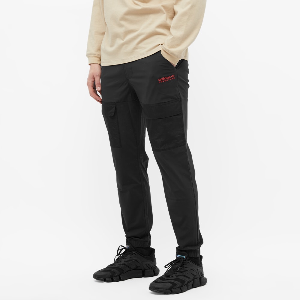 adidas wide leg cargo pants