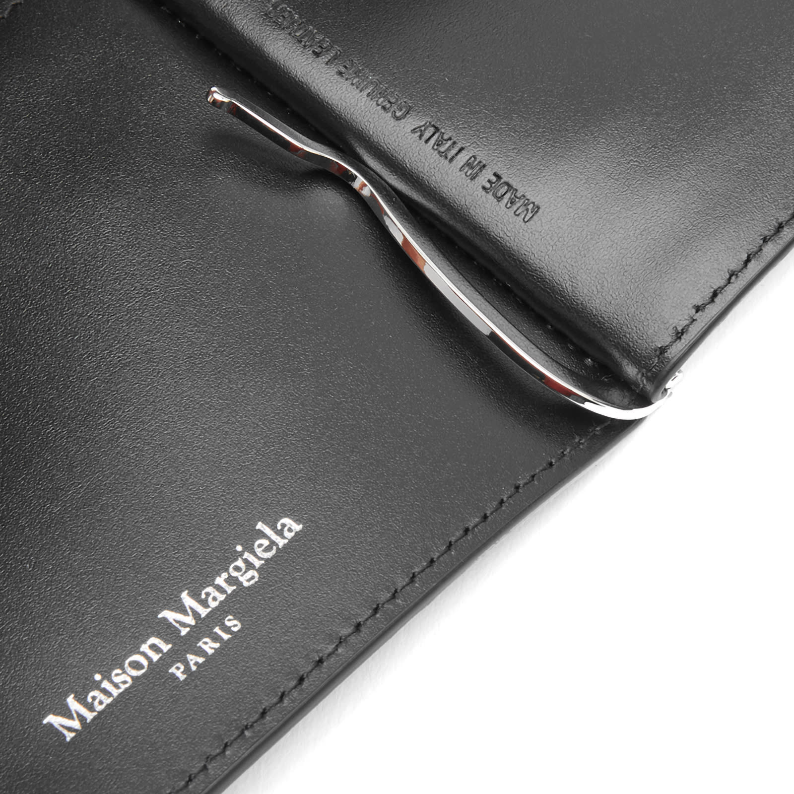 小物 18aw Maison margiela money clip Maison Margiela - Slim Money Clip Wallet | HBX