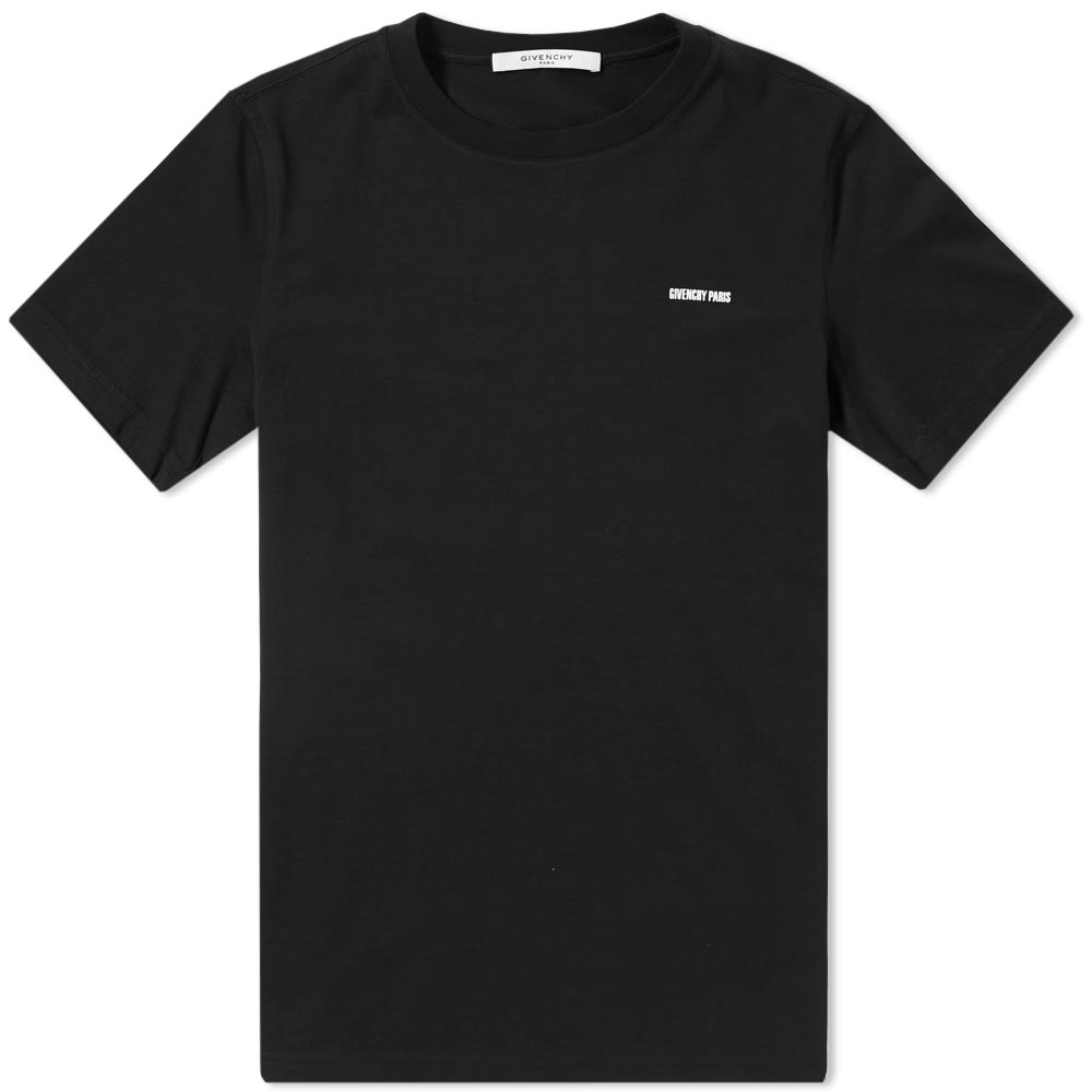 Givenchy Paris Givenchy End Clothing Givenchy Backprint Date Tee