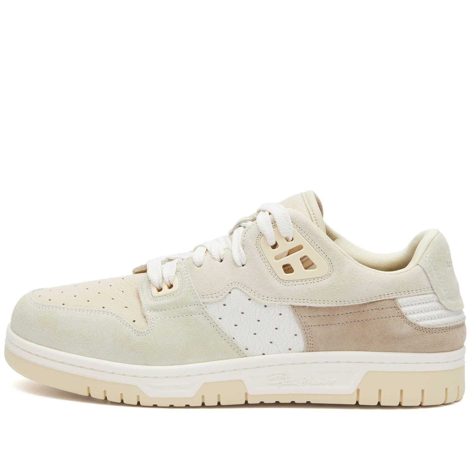 Acne Studios Men’s 08STHLM Low Prime Sneakers White/Off White