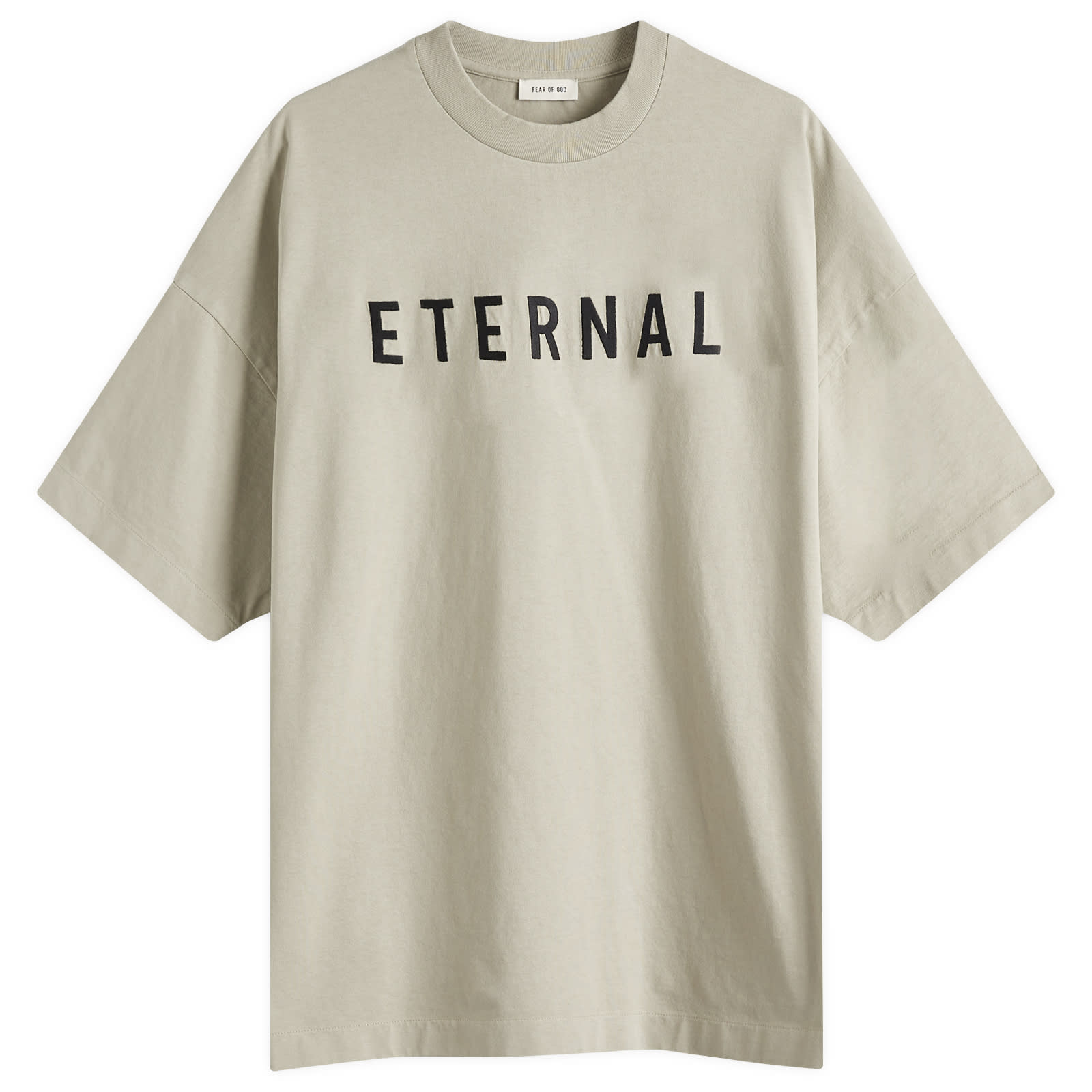 Fear Of God Mens Dove Grey Eternal T-Shirt Small - END. Clothing