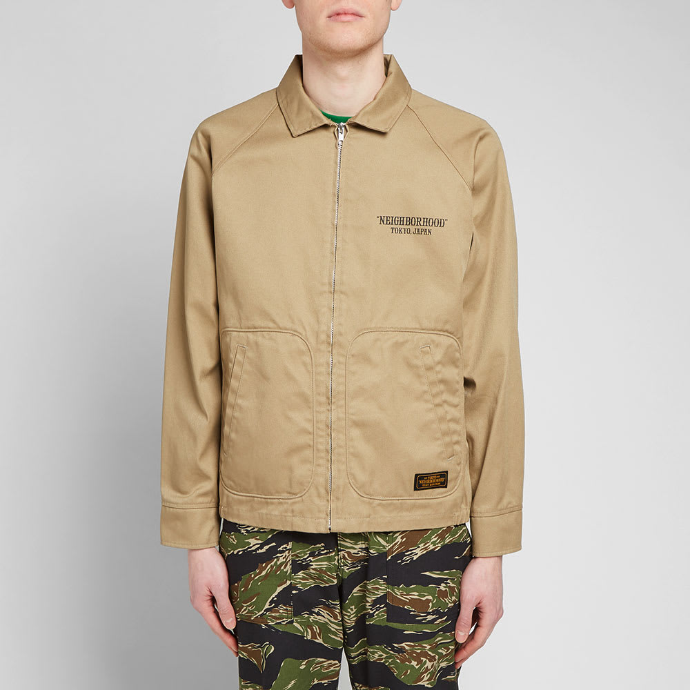 Neighborhood Drizzler Jacket Beige | END.