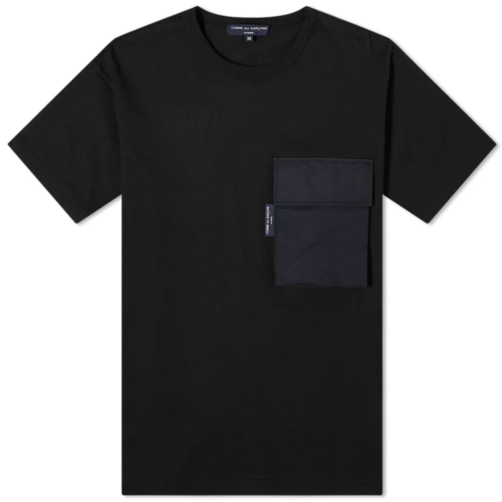 Pocket Patch Logo Tee Black 