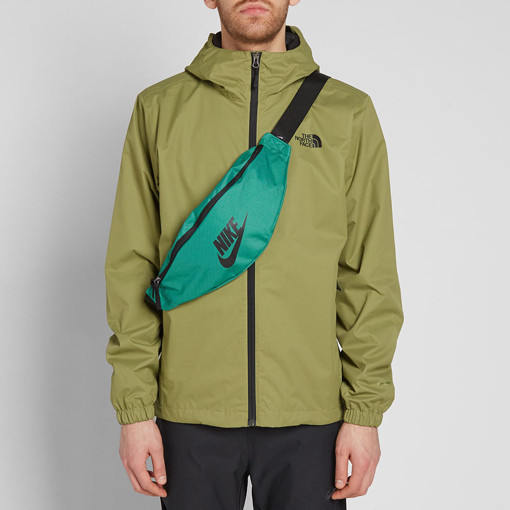 nike heritage hip pack green