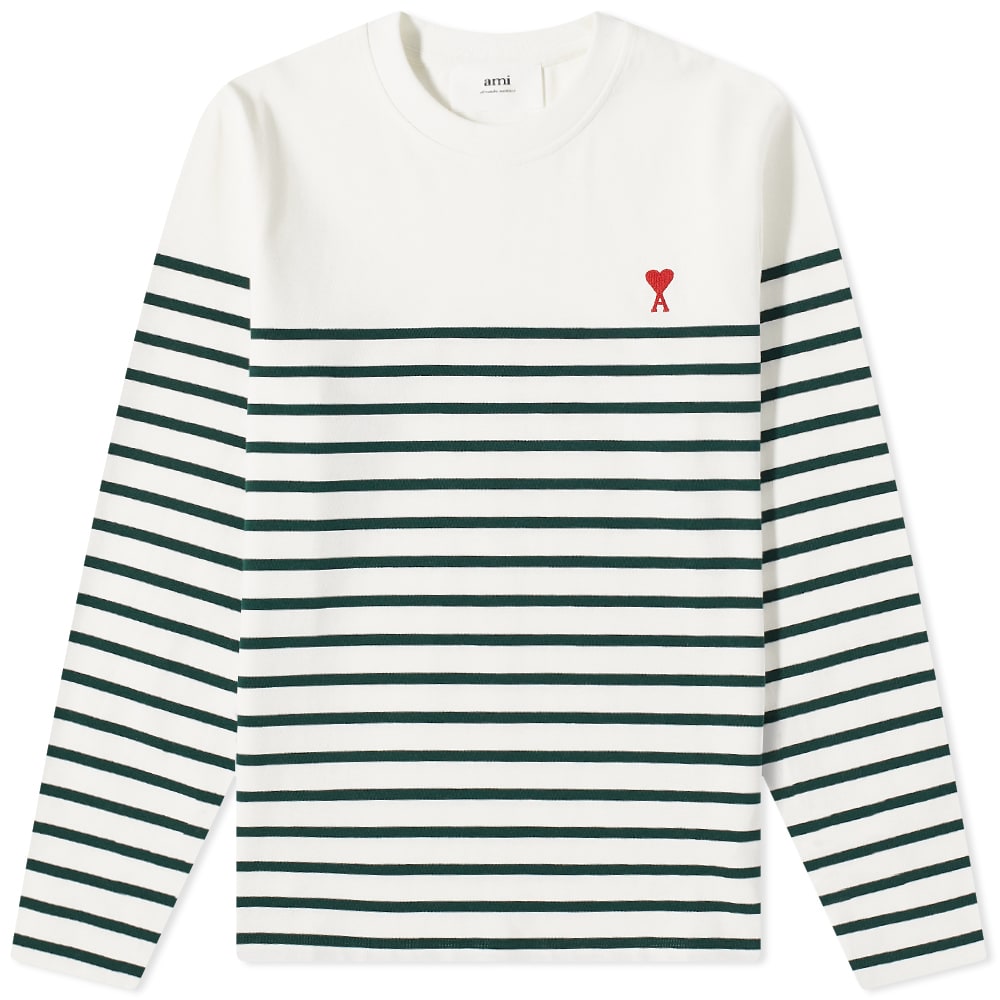 Tシャツ・カットソー AMI de Coeur Striped T-Shirt Ami Ami de Coeur Striped T-Shirt | Liberty