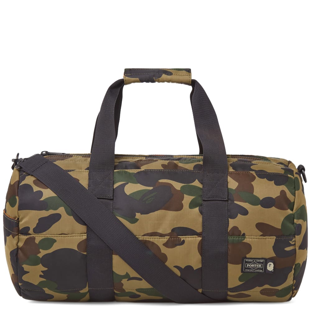 bape duffle bag camo