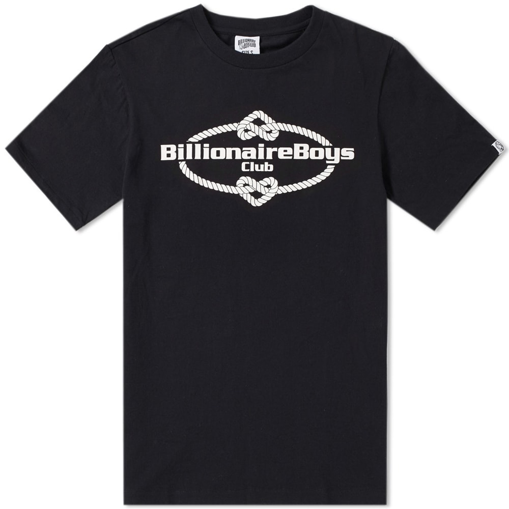 Masters of producing graphically balanced pieces, Japanese brand Billionaire Boys Club continue to create wearable pieces season after season. Launched by US musician Pharrell Williams and Japanese designer Nigo, this is a brand that thrives on bold and bright motifs.
The pure cotton Club Knot Tee proudly showcases two contrasting prints to its chest and back. This nautically inspired, street ready style is finished with a ribbed crew neckline and a woven logo patch to its sleeve cuff. 

100% Cotton
Ribbed Crew Neckline
Branded Patch to the Sleeve
Nautical Prints to the Chest & Back