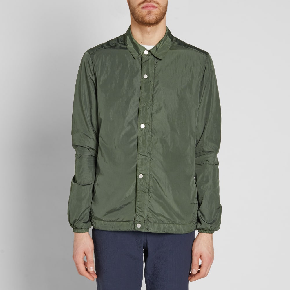 Norse Projects Svend Garment Dye Nylon Jacket Forest Green END. (US)
